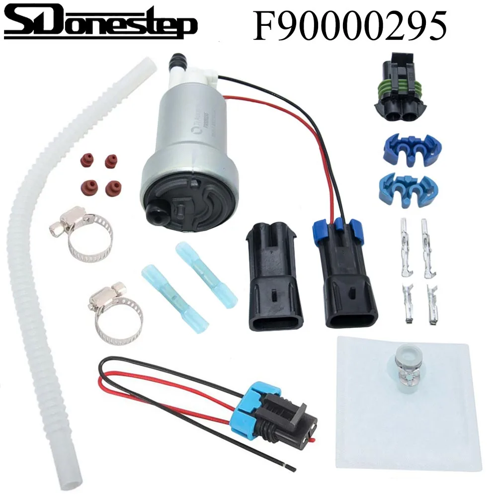 535lph F90000295 Hellcat Fuel Pump & 4001168 Install Kit E85