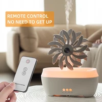 Creative Raindrop Windmill Essential Oil Automatic Aromatherapy Machine Ultrasonic Remote Control Heavy Mist Humidifier ﻿ 2