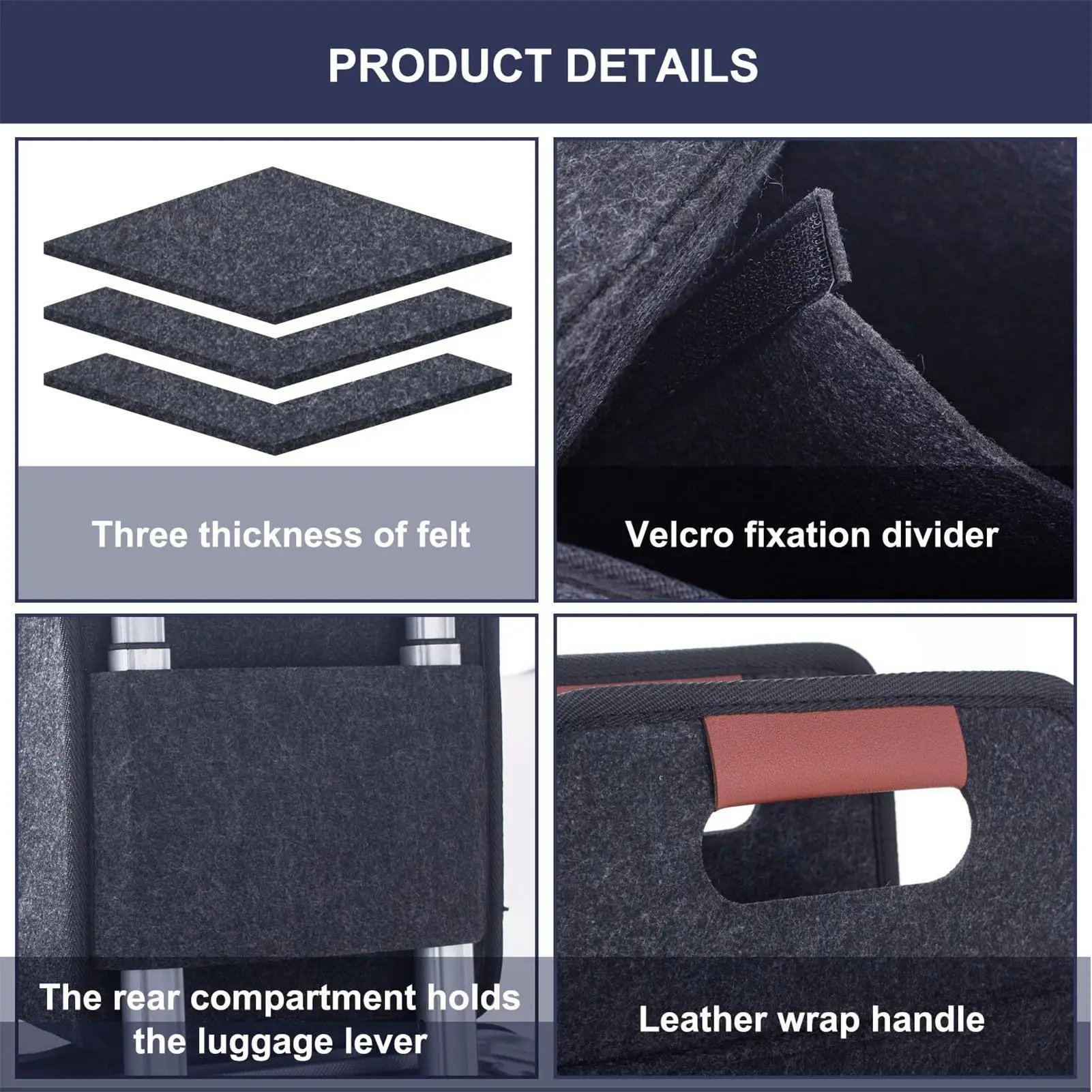 Versatile Foldable Drink Carrier Tote with Handles