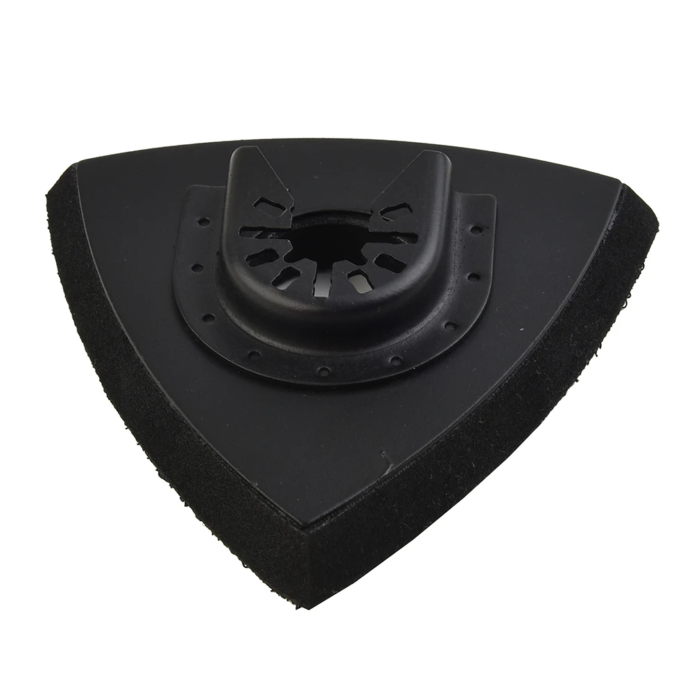 1pc 80/90/93mm Dreieckige Multi Tool Schleif Pad Quick Release Oszillierende Power Tool Polieren holz Metall Schleif Werkzeug – Detail 4