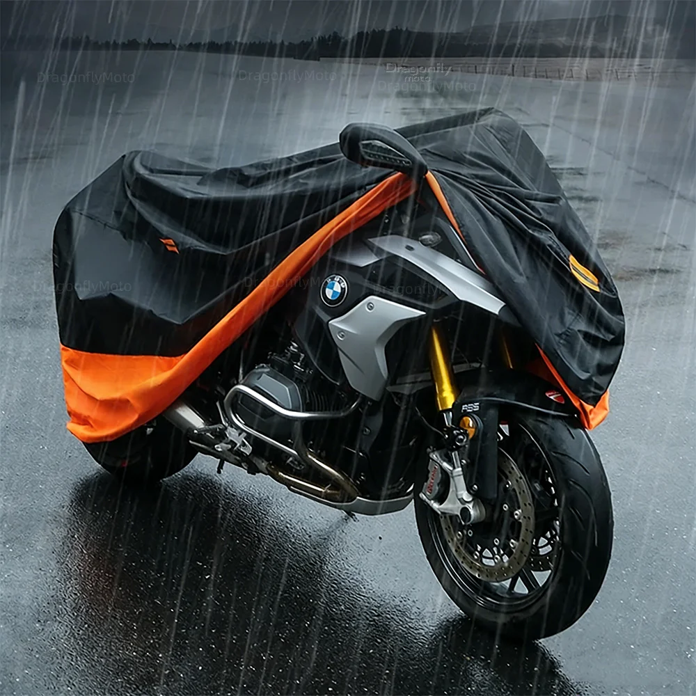 혼다 CBR 1000RR CBR1000RR CBR 1000 RR 2004-2019 오토바이 커버 두꺼운 210D 방수 야외 자외선 차단 먼지 비 태양 보호