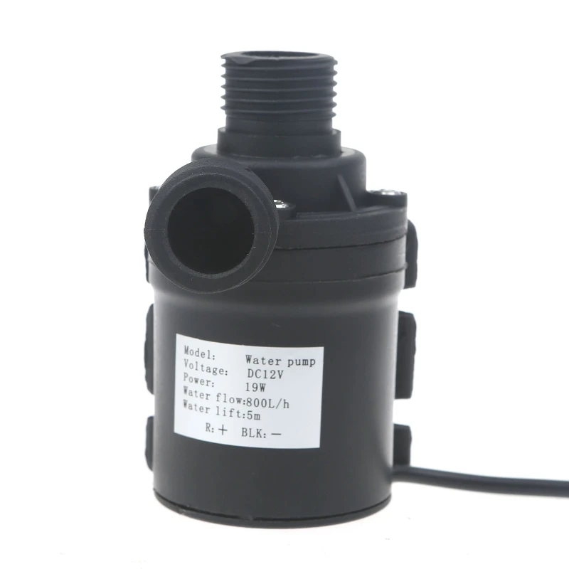 

E5BE DC12V Micro Brushless Motor Water Pumps Mini Submersible Water Pump for Fish for Tank Fountain Pool Pond Aquarium 800L/H