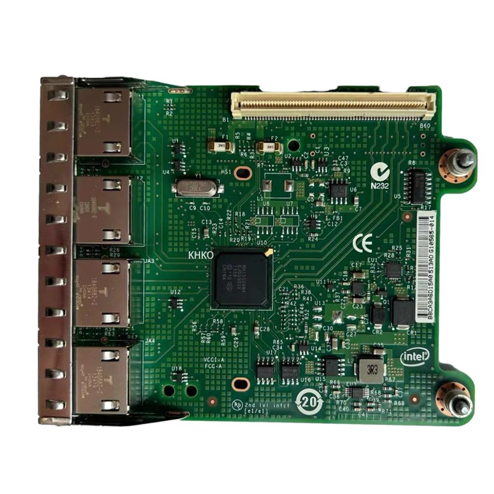 Scheda Figlia Di Rete Quad Port I350-T4 1Gbe Usata Per Scheda Di Rete R620 R720 R1Xfc Ocp 2.0 0 R1Xfc 5720 Originale