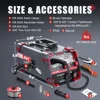 For 140Amp MIG Welder Flux Core Welder/Stick/Lift TIG 3 in 1 Welding Machine, Welder Machine 110V With Synergy IGBT Inverter 6