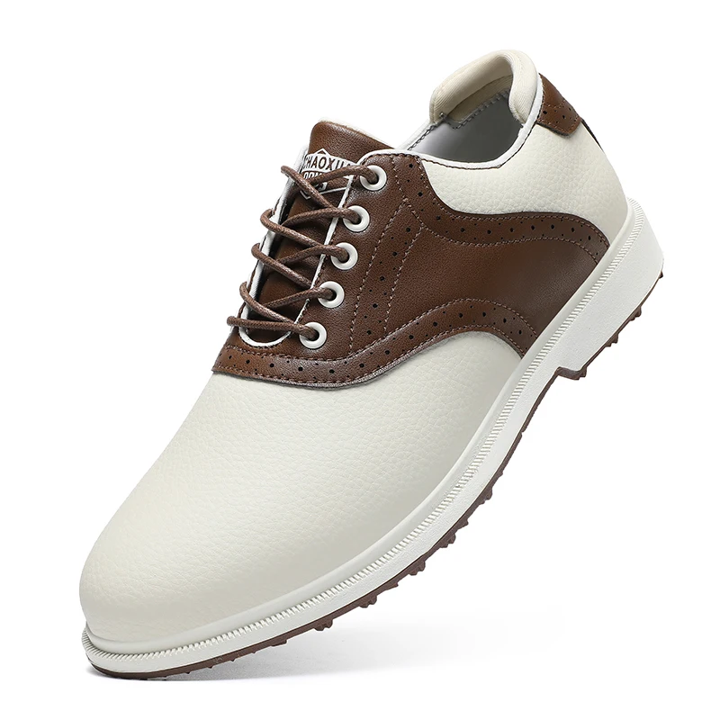 Golf Shoes Four Seasons Universal Men's Waterproof And Breathable Golf fixed Needle BOA Shoes Outdoor Walking Sports