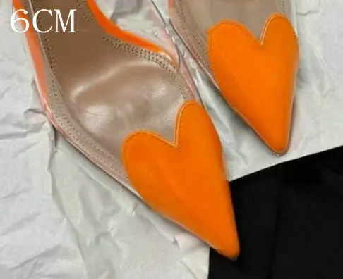 Orange 6CM Heel