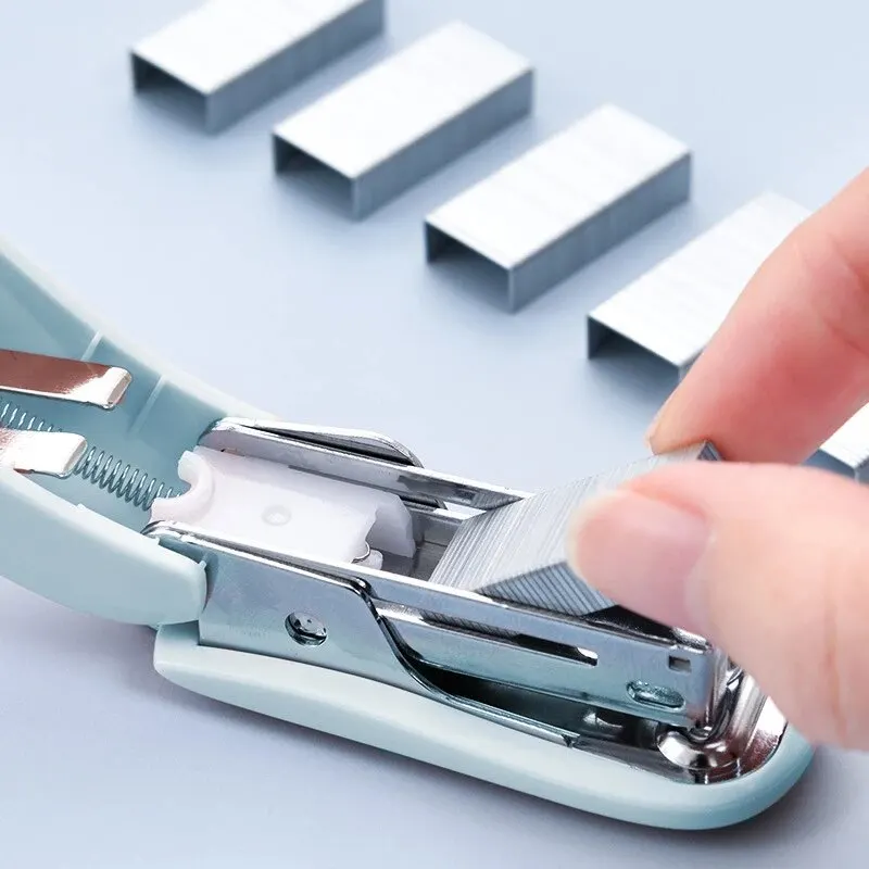 Mini Stapler Set 1pcs Mini Stapler Set Staples Paper Binder Stationery Office Kawaii Stationery Binding Tools School Supplies mini stapler set