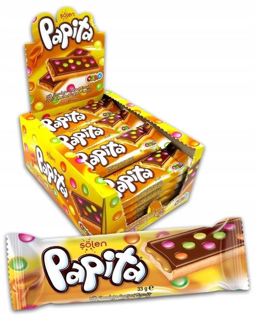 Tim Solen Papita karmelowy baton 33g x 24 sztuk