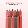 Pudaier 12-Color Lip Liner Pen Set, Long-Lasting, Waterproof, Sweatproof, Easy Blend, Non-Fade, Natural Berry Tones, Crayon Form 3