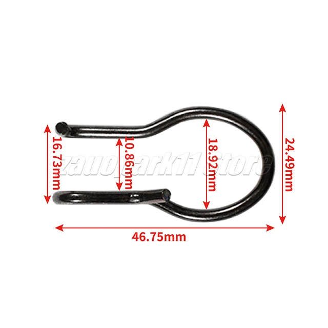 18307620323 auspuff Klappe Regelventil Antrieb Clip Befestigungs  