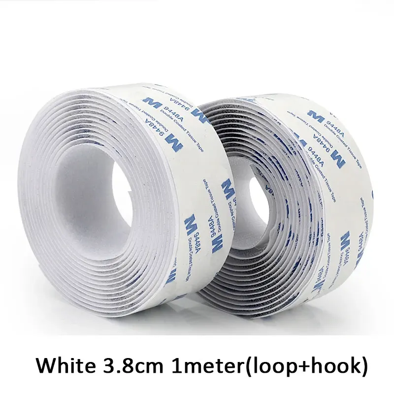 Versatile Self-Adhesive Hook and Loop Fastener Tape