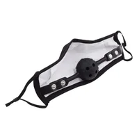 Maske Plug Slave Spiele Bondage Ausrüstung Bdsm Dildo Offenen Mund Knebel Deepthroat Oral Plug Mund Ball Spaß Sex Spielzeug Erwachsene Sexy 4