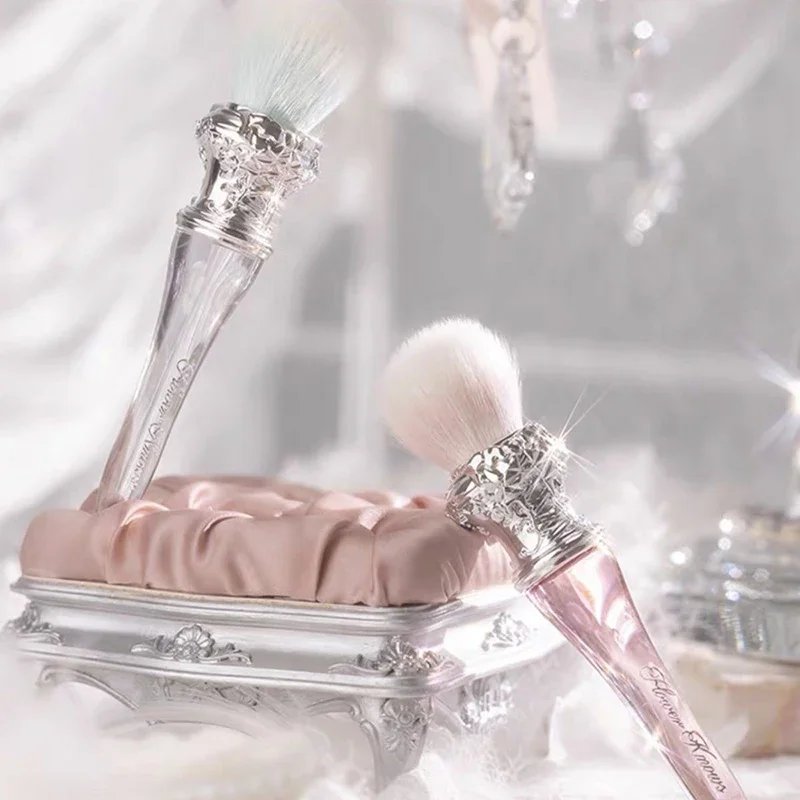 Flower Knows Swan Ballet Blush Wool Brush Mineral Powder Bronzer Contour Makeup Brushes By Flower Knows 5