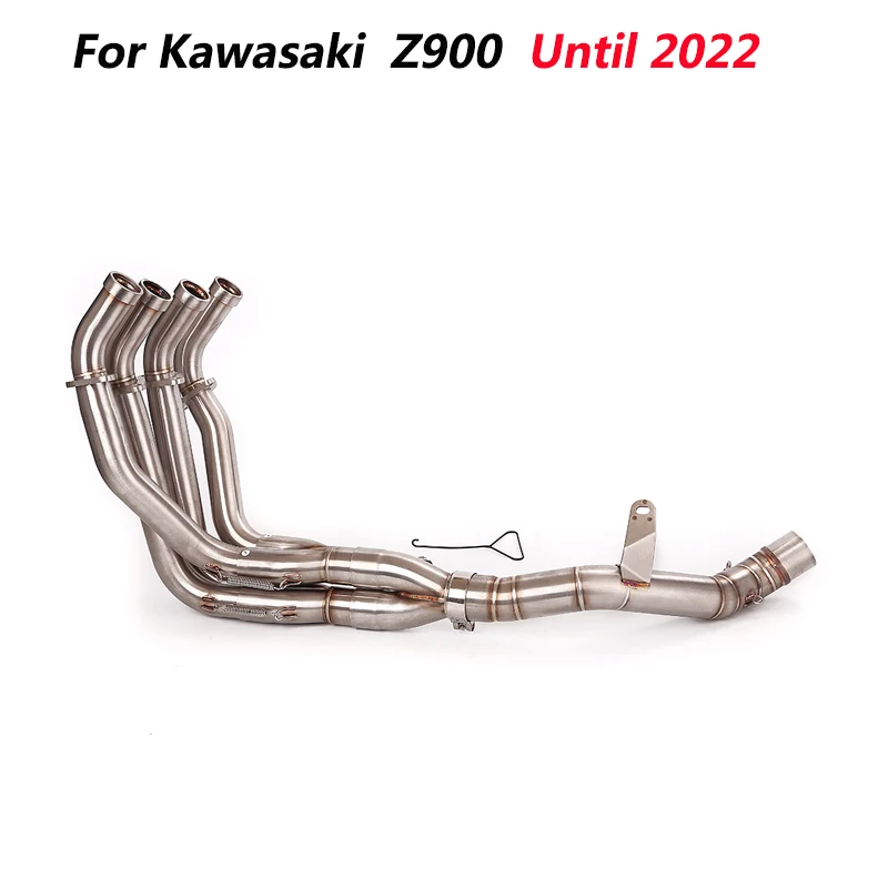 

Escape Motorcycle Front Connect Tube Head Link Pipe Stainless Steel Exhaust System For Kawasaki Z900 Until 2022 Z900SE E