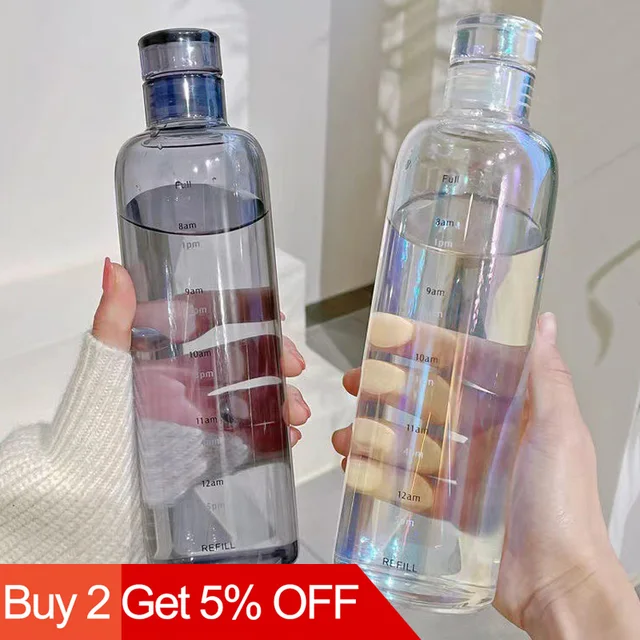 Time-Marked Water Bottle 1
