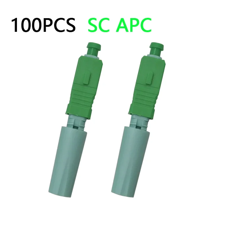 Connettore SC Fibra Ottica Monomodale - Kit Terminazione Con Adattatore, UPC, Bassa Perdita