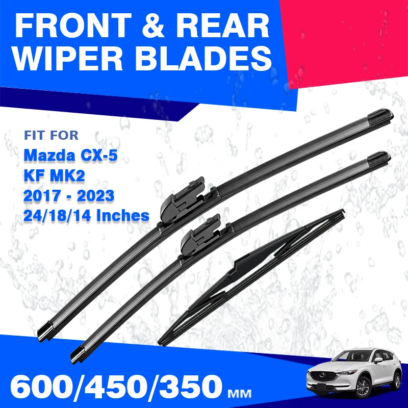 WindshieldWindscreenWiperBladesSetForMazdaCX5MK2CX5CX5KF