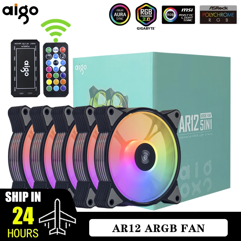 Aigo AR12 120 мм PC Gamer компьютерный