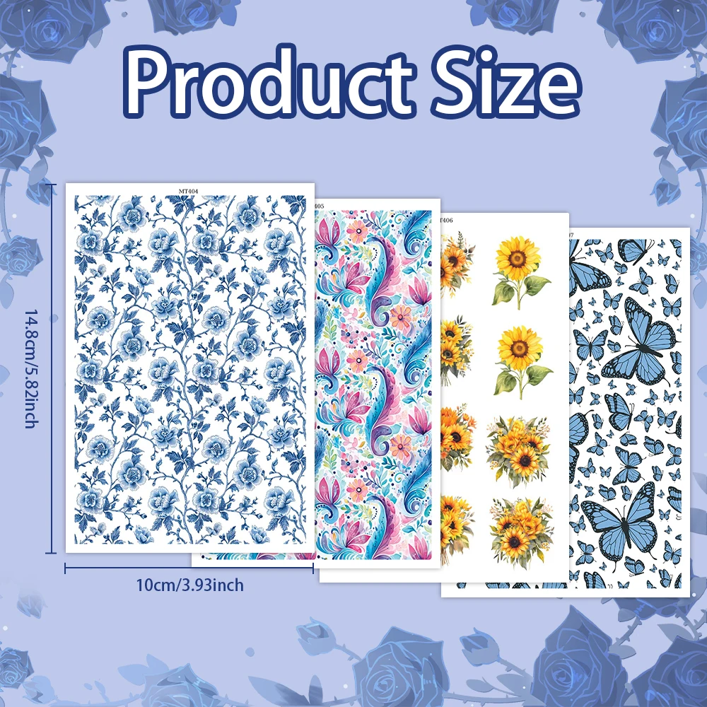Ceramic Transfer Paper Jewelry Stick Polymer Clay DIY