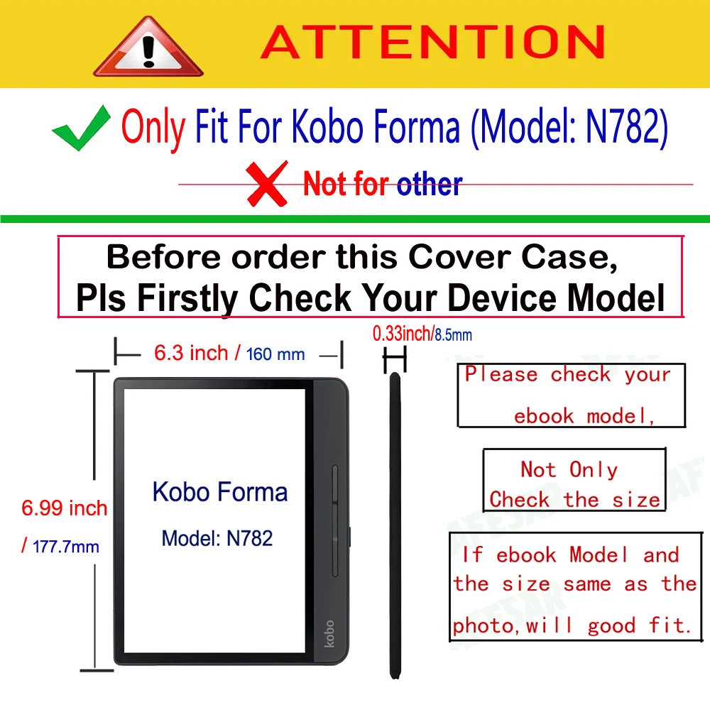 De Ebook Modelo N782 Stand Caso Dobrável