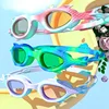 Swimming Goggles Waterproof Anti Fog High-definition Small Frame Goggles Professional Training Kid's Swimming Goggles Equipment 2