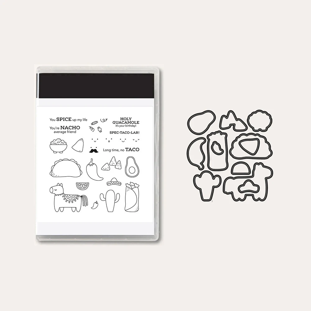

New 2023-2024 friend Metal Cutting Dies Sets and Clear Stamps for DIY Scrapbooking Card Crafts Making Photo Album Decor
