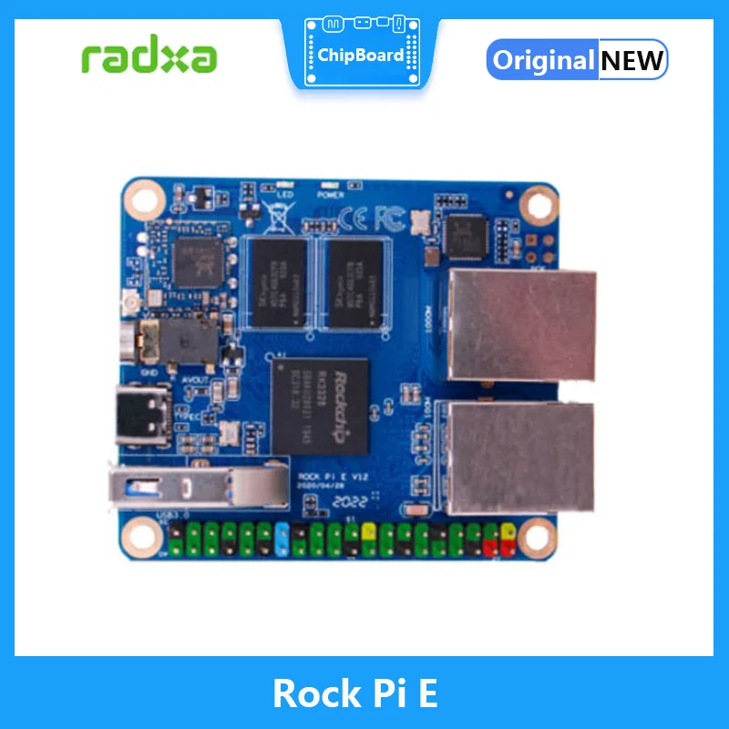 Rock Pi E Rockchip RK3328 ̱  ǻ , Nanopi R2S   , , OpenWRT, 1GB, 512MB DDR3 SBC, IOT