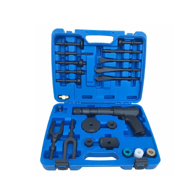 

Pneumatic Concrete Breaker Ball Joint Auto Repair Tool Air Hammer Kit Remover Flat Point Chisel Plane Separating Fork