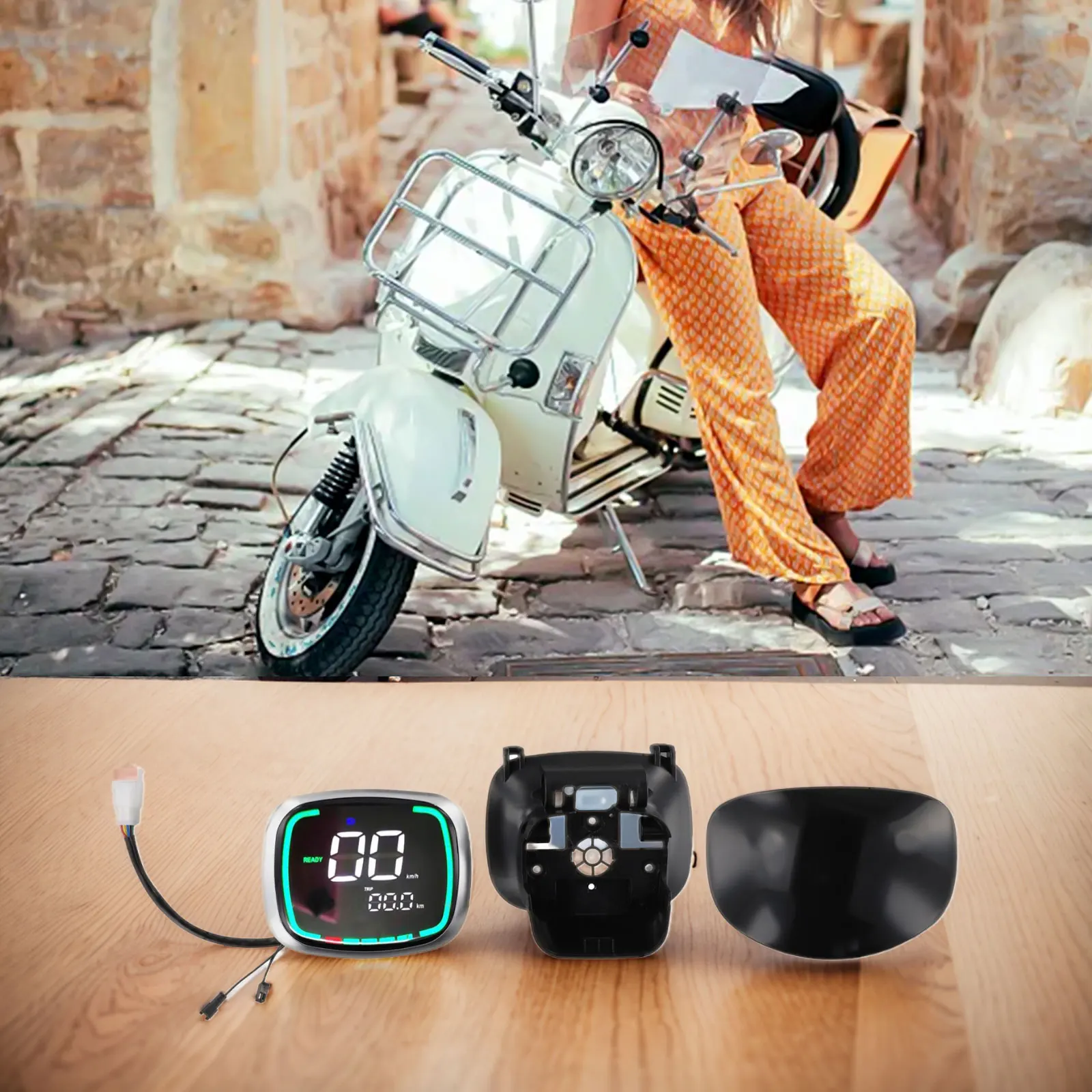E-Bike Elektroroller Bedienfeld E-Bike Elektroroller Steuerungseinheit E-Bike Elektroroller Elektrofahrrad-Ersatzteil – Detail 17