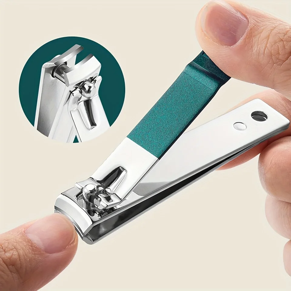 Stainless Steel Nail Clipper Set with Portable Case
