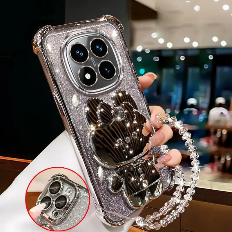 Cute Shockproof Holder Case with Bracelet