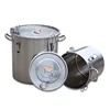 33L 304 Stainless Steel Barrel Fermentation Barrel Fruit Wine Wine Making Equipment Grain, Oil, Soup and Food Material Storage 1