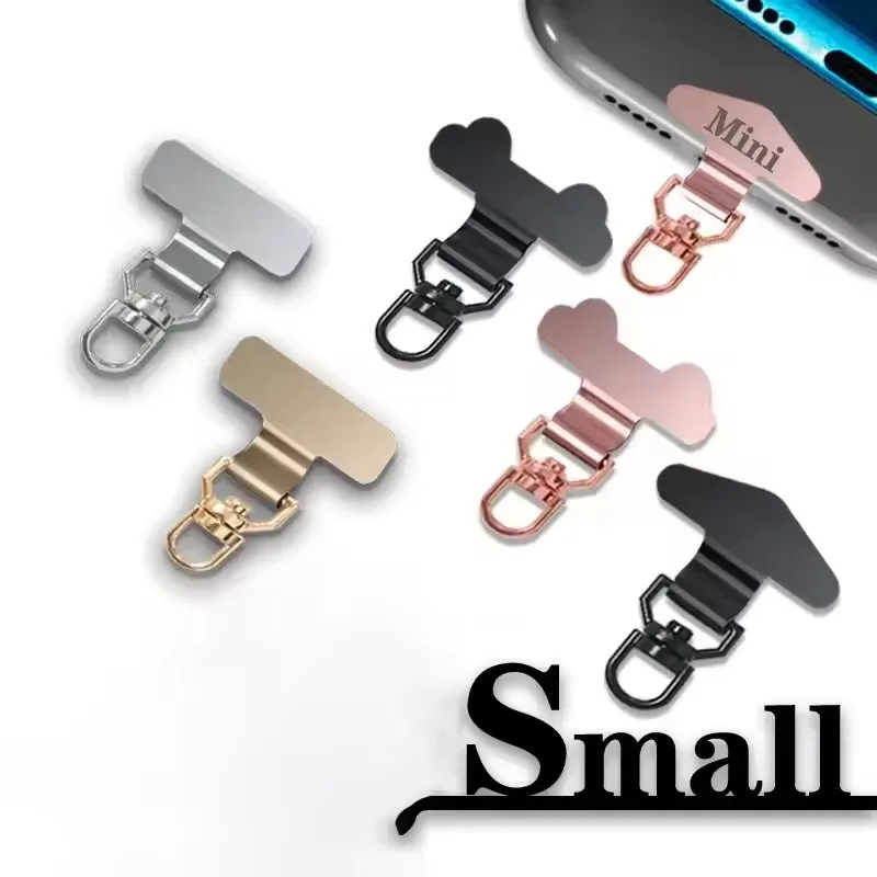 360° Rotatable Ultra-Thin Phone Lanyard Clip with Anti-Lost Strap
