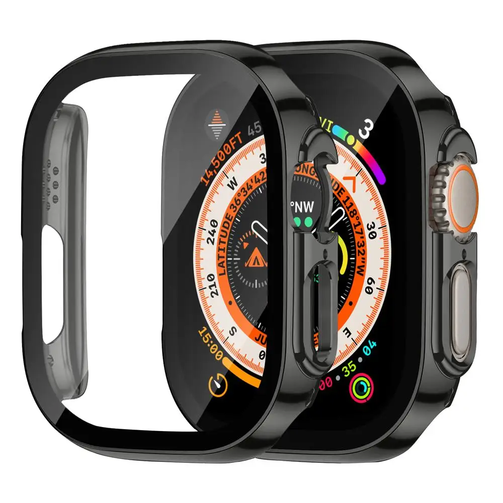 Apple Watch Ultra Durable Case with Tempered Glass Screen Protector