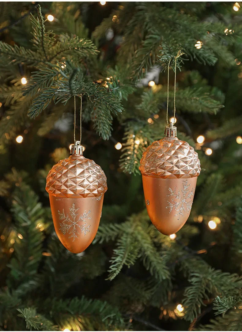 Christmas Tree Hanging Ornament Candy Champagne Pendants Navidad New Year Home Party Decoration Festival Supplies