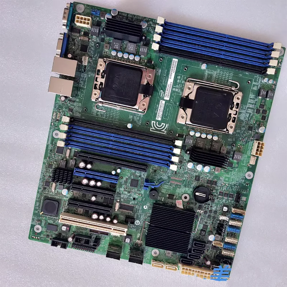 듀얼 포트 LGA1356 지원 E5 2403 7 서버 마더보드 S2400SC2