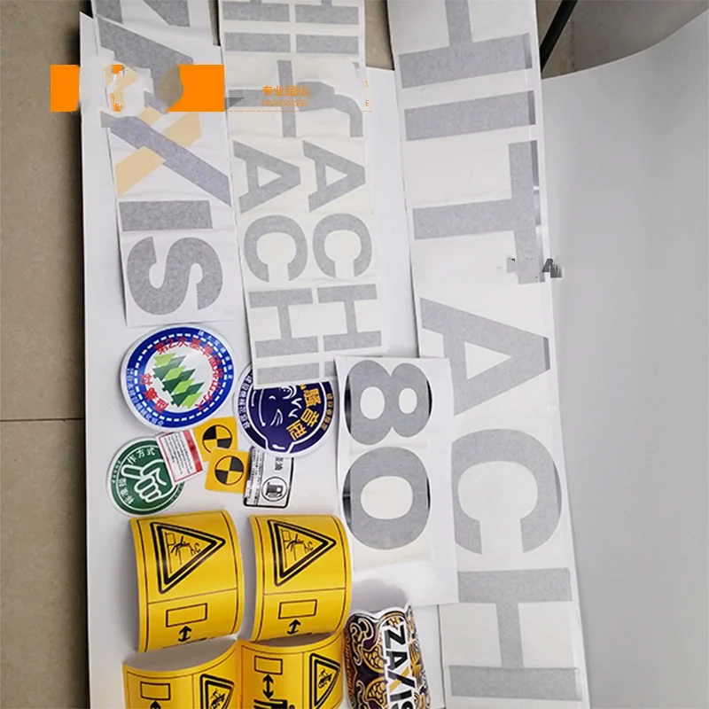 

excavator For Hitachi 60/70/120/200/330/470-6-3/230/270 Whole car sticker float mark