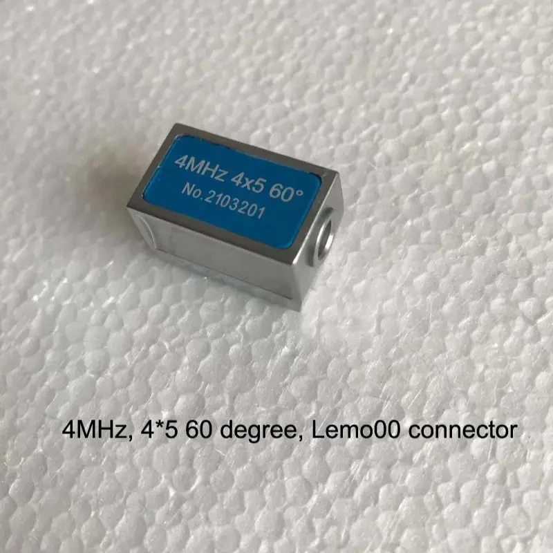 Angle Beam Probe Transducer 45 60 70 degree 4MHz 4*5