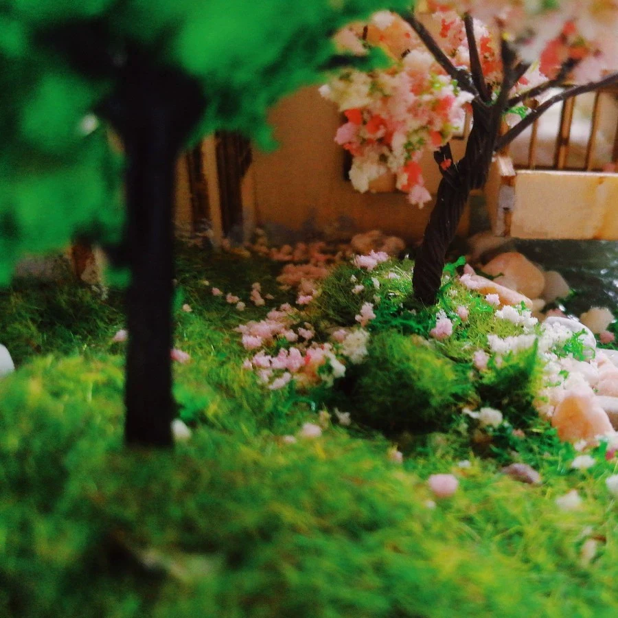 60G 3mm 정적 잔디 Tuft Powder Ho N OO Diy 모델 제작/철도 기차 레이아웃/Sandtable 풍경/디오라마/정원 장식