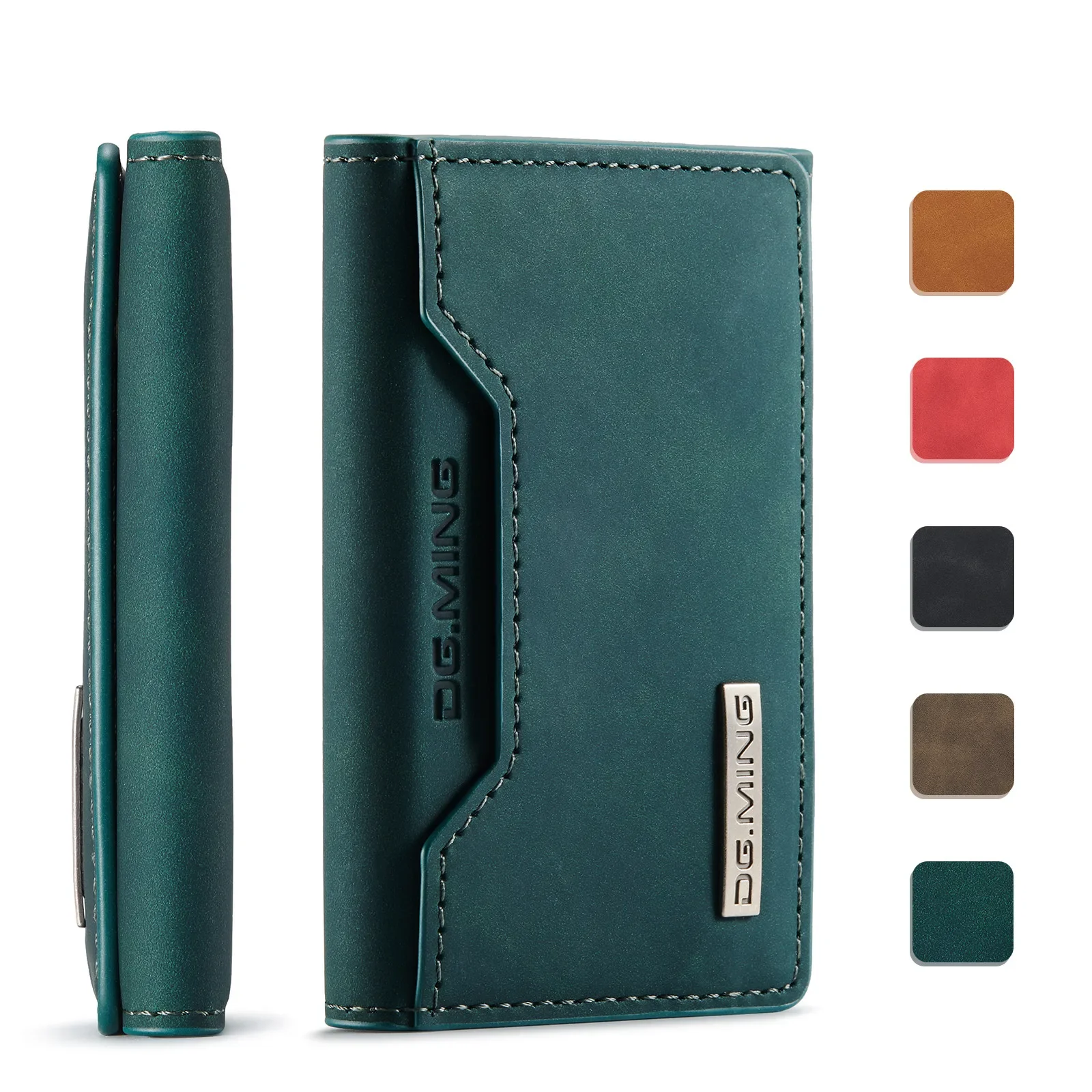 Premium Detachable Magnetic Leather Wallet Case with Card Slots