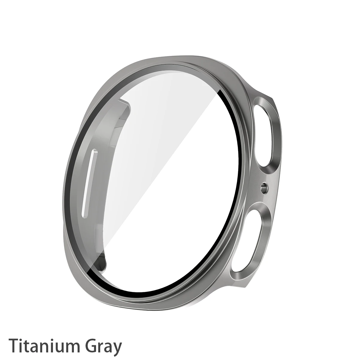 Premium Tempered Glass Case with Full PC Bumper Cover - Screen Protector for Smartwatch Accessories
