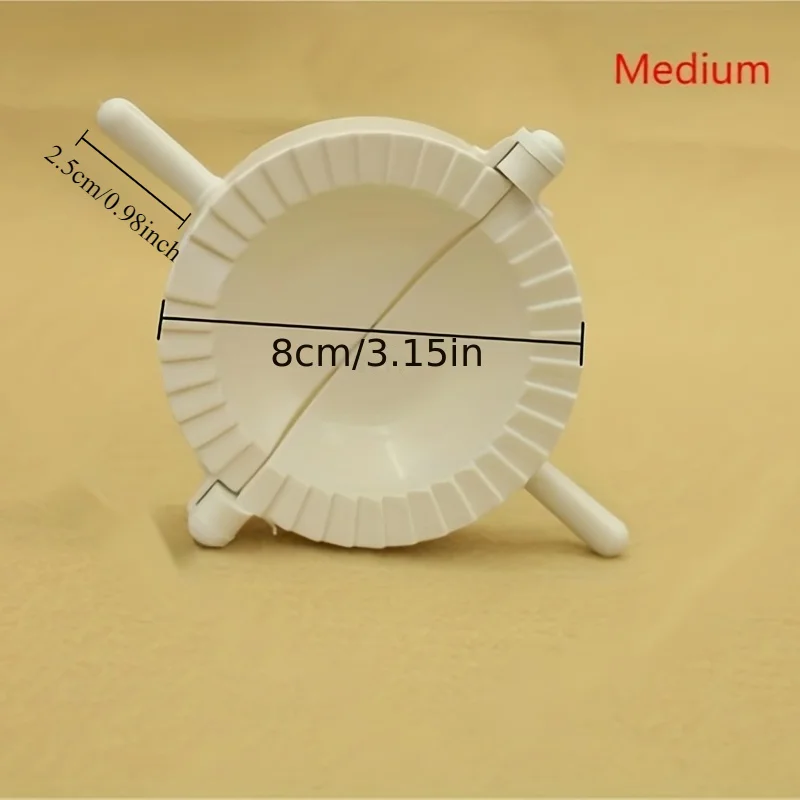 Effortless Dumpling Maker Set - 3-Piece Easy-Press Kitchen Tool for Perfect Dumplings