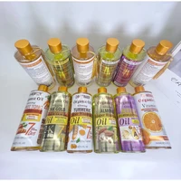 Huile de massage corporel 300 ml, raffermit et illumine la peau, réduit les vergetures et les taches brunes, huile essentielle d'arbutine et d'acide kojique 5