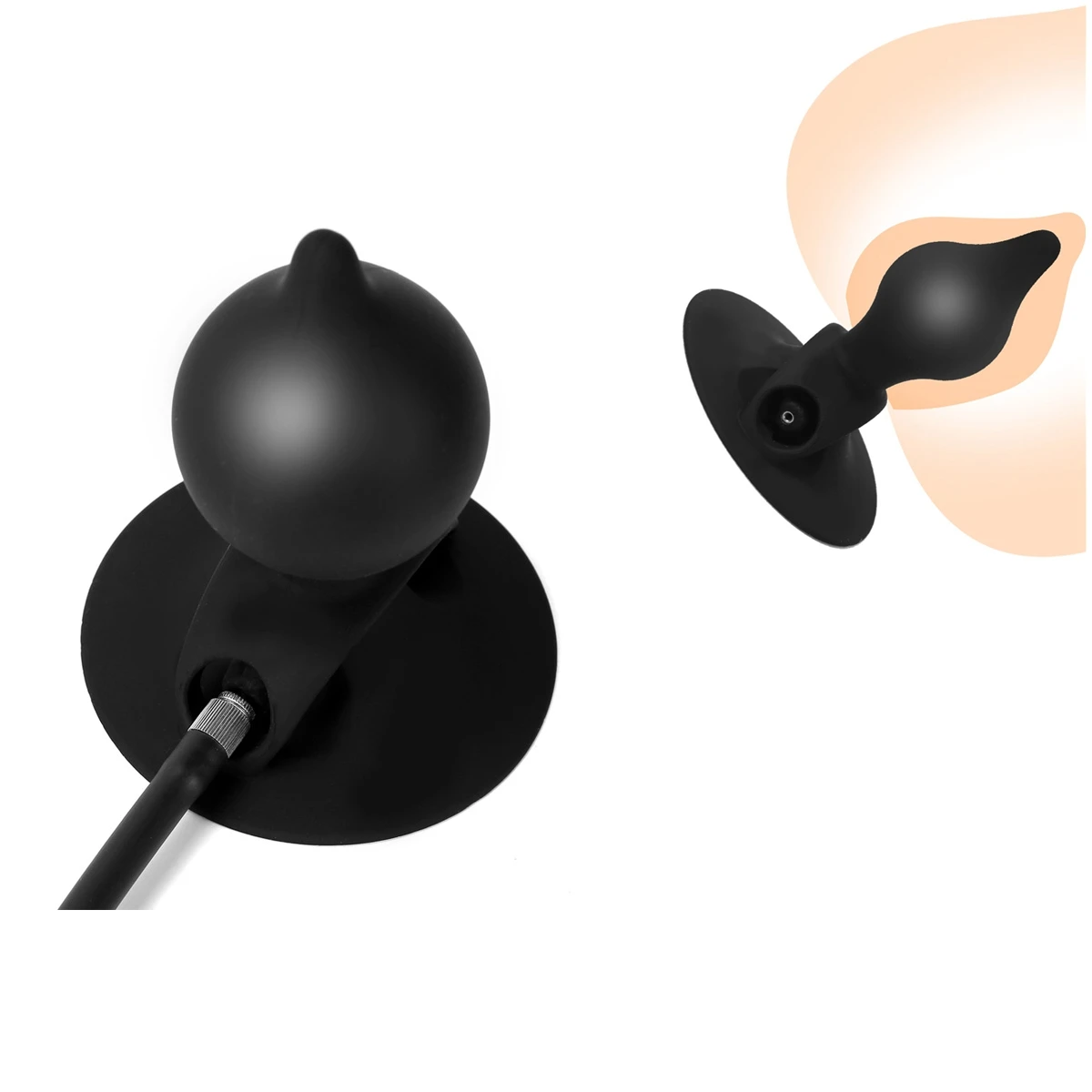 Inflatable Anal Plug For Beginners And Advanced Users Comfortable_voghion.com
