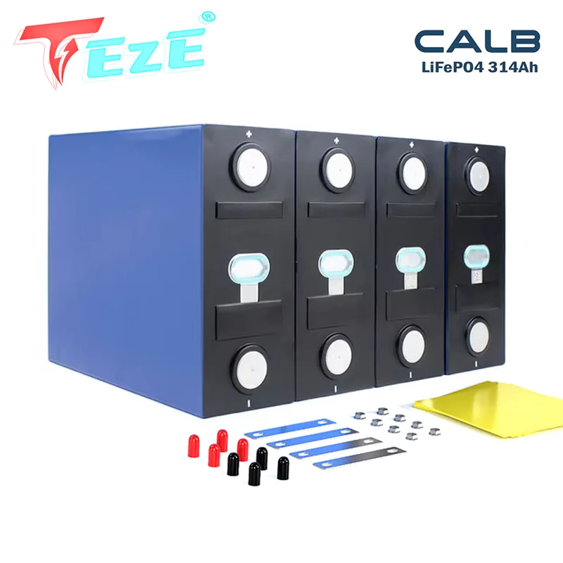 Batteria LiFePO4 ad alta capacità 3.2V 320AH Grado A CALB Ricaricabile a ciclo profondo per fai da te 12V 24V 48V per camper, veicoli elettrici, barche