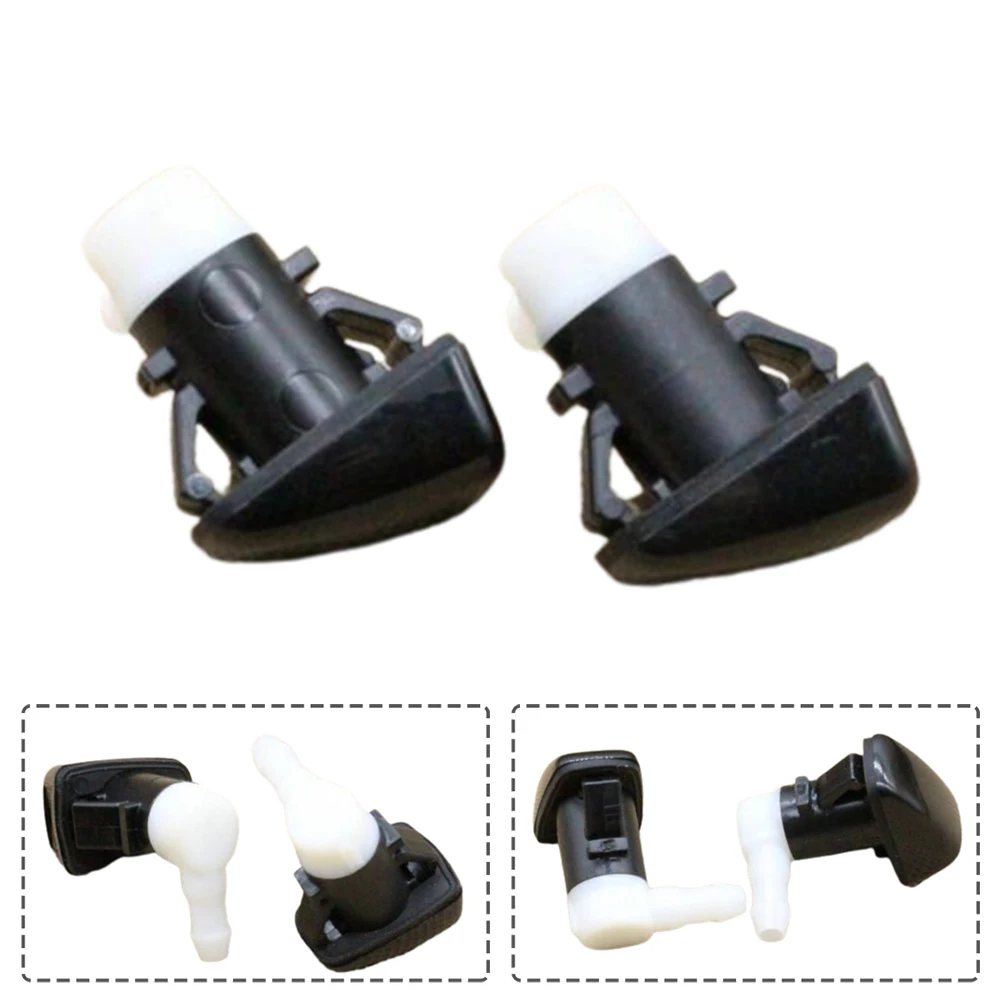 

2pcs Washer Nozzles Car Windscreen Wipers Parts Car Accessories Front Windshield Sprayer Sprinkler For CHEROKEE High Quality