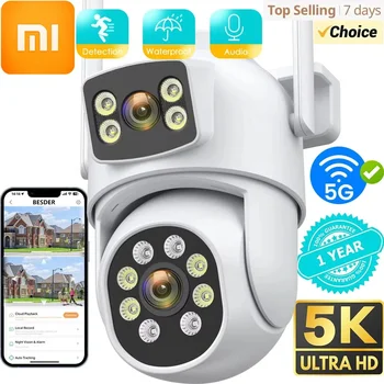 Xiaomi Cámara IP Exterior Doble Lente Wifi 5GHz Seguimiento Automático Visión Nocturna Seguridad
