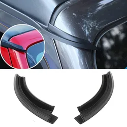 Hard-Top Roof Rainwater Guard ABS Diverters Channel Slot Gutter for Jeep Wrangler JK JL 2007-2017 2018-2023 Drip Rail Extension