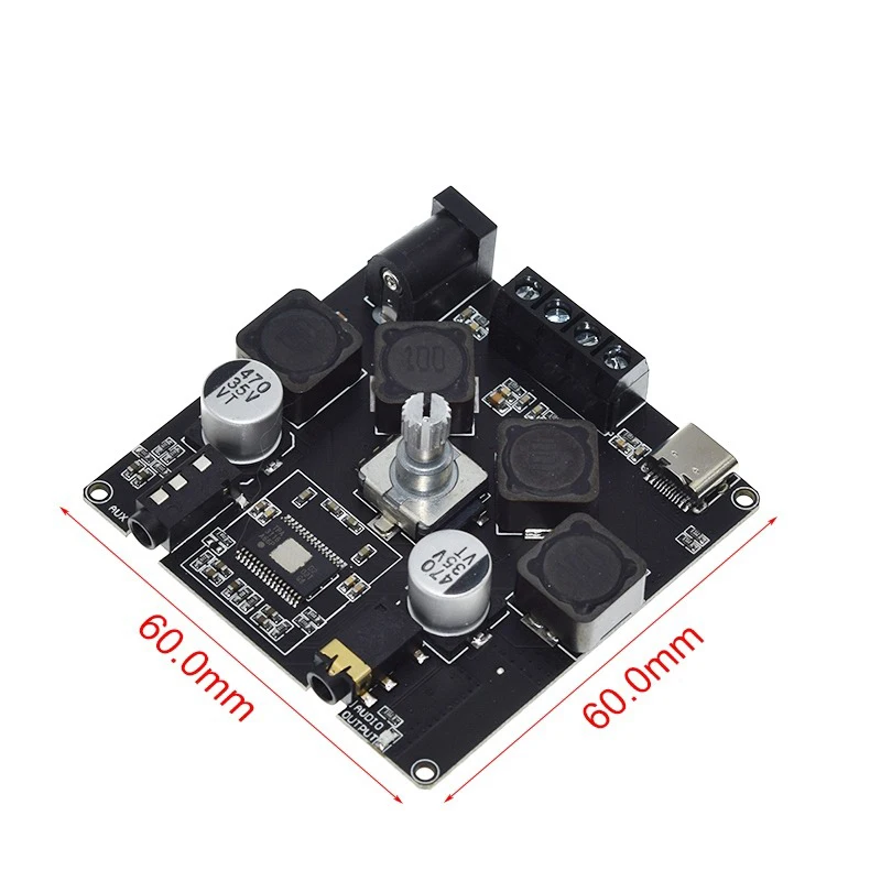 50W+50W Bluetooth 호환 디지털 XY-AP50H TPA3116D2 오디오 전력 증폭기 클래스 10W200W HiFi 스테레오 USB/AUX 사운드 카드 앰프