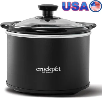 1.5-Quart Round Slow Cooker – Compact & Dishwasher Safe 1